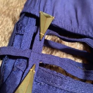 Nasty Gal royal blue dress